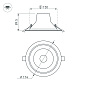 Встраиваемый светильник-даунлайт Arlight LTD-LEGEND-R175-20W — фото 1