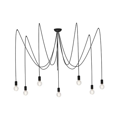 NW 6785 Nowodvorski Spider BLACK VII подвесной светильник черный