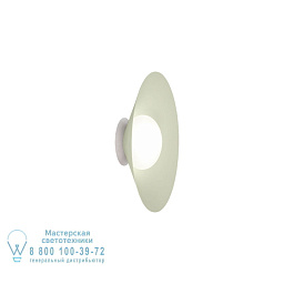настенный светильник в форме кольца черный