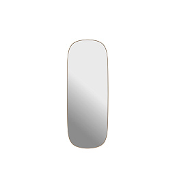 FMDMIR118A01 Muuto Framed настенное зеркало овальное розовое