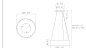 Подвесной светильник Ronde Pendant 60 DCW éditions, белый, белый потолочный стакан RONDE P 60 2700K — фото 4