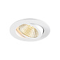 1007443 SLV NEW TRIA® 95 mounting ring IP20 white круглое потолочное монтажное кольцо — фото 1