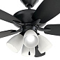 52" Renew Premier Fan Satin Black люстра-вентилятор 330162SBK Kichler — фото 5