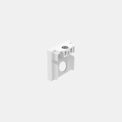 низкая торцевая заглушка для трековой системы с отверстием