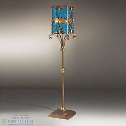 6740/LT4 MM lampadari Deco напольный светильник с вертикальной стойкой и декоративным плафоном из цветного стекла