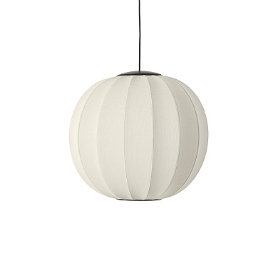 KW60 PW LED Knit-Wit Made By Hand Потолочный светильник Ø60 с белым скандинавским абажуром LED