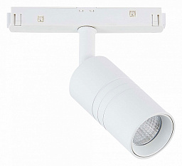 ST365.536.07 ST-Luce Skyline 48 светильник для магнитного трека белого цвета с цилиндрическим корпусом 23 мм 48V