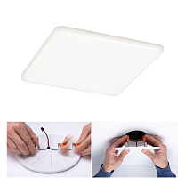 VariFit Recessed panel Veluna angular 185x185mm