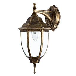 A3152AL-1BN Arte Lamp PEGASUS уличный настенный светильник с решетчатым плафоном