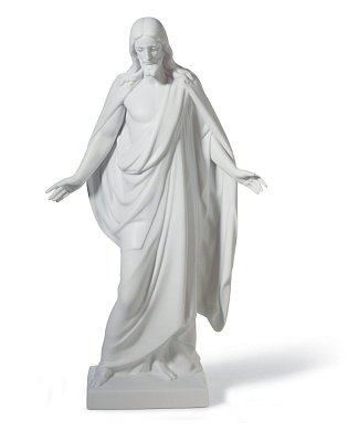 Фарфоровая скульптура Христа Christ Lladro, малая 01018217