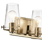 Alton 3 Light Vanity Light Champagne Bronze настенный светильник 45297CPZ Kichler