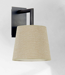 EDFOU 2 o Davidts lighting Edfou настенное бра с коническим текстильным абажуром