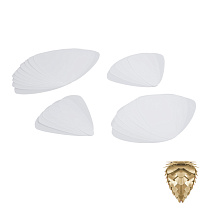 Conia Brushed Brass - PP Leaves set