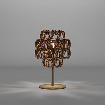 MINIGIOGALI НАСТОЛЬНАЯ ЛАМПА CRYSTAL COPPER MATT BRONZE 1 E27 CE