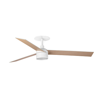 Faro Barcelona RUDDER TEK 3 RECESSED L вентилятор встраиваемый белый/ясень Ø1320 3 лопасти