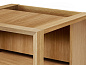 Cube Журнальный столик из шпона с местом для хранения Woodman 293220001013