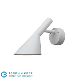 AJ50 - Applique outdoor Louis Poulsen Aj настенный светильник с поворотным плафоном в минималистичном белом корпусе