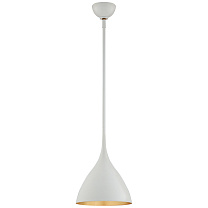 Agnes Small Pendant гипсовый белый с золотым интерьером