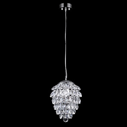 CHARME SP2 CHROME/TRANSPARENT Crystal Lux Charme подвесной светильник с многоуровневыми хрустальными элементами