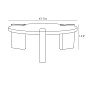 5597 Forrest Cocktail Table Arteriors кофейный стол — фото 7