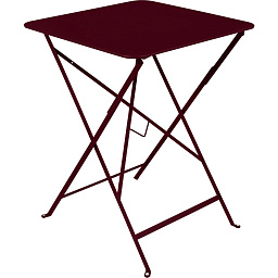 6042B9 Fermob Bistro Стол 57x57 см, Черная вишня
