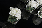 ETERNITY CUBO SNOWBALL малое цветочное украшение, VGnewtrend — фото 2