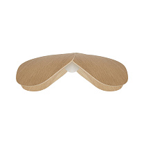 Forget Me Not large oak Ø 38 x 11 cm