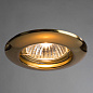 A1203PL-1GO Arte Lamp Praktisch точечный встраиваемый светильник GU10 1х50W — фото 1