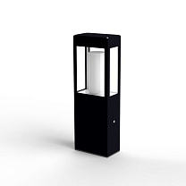 Brick² N° 2; Clear glass E27 23W; Velvet black