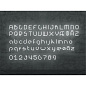1202o00A Artemide ALPHABET OF LIGHT Настенный светильник с буквой о в нижнем регистре — фото 4