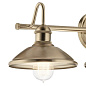 Clyde 3 Light Vanity Light Champagne Bronze настенный светильник 45945CPZ Kichler — фото 10