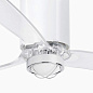 32038WW-9 Faro MINI TUBE FAN люстра-вентилятор со светом Ø1280 3 лопасти глянцевый — фото 2