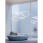 Rotaliana Squiggle H4 LED SP люстра дизайнерская матовое золото 1SQH400004ZL0 — фото 2