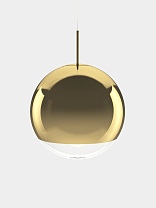 Подвесной светильник Tom Dixon Mirror Ball Large - Золотой зеркальный Поликарбонат