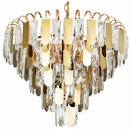 A2719SP-6GO Arte Lamp Vivien подвесная люстра с шестью стеклянными плафонами