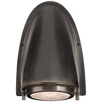 Grant Large Sconce бронза с промышленным призматическим стеклом