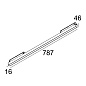 M - LED LINE HE 1 x 12,6W DIM5 B черный Delta Light светильник — фото 16