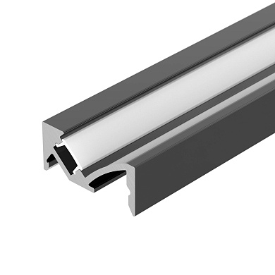 043688 Arlight Профиль SL-BEVEL-W21-2000 ANOD BLACK