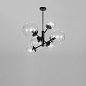 Metal Lux Global SP 6L винтажная люстра с шестью плафонами коричневый; бронза 262.180.04 — фото 1