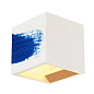 148018 SLV PLASTRA CUBE QT14 WL white настенный кубический светильник — фото 3