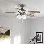 52" Renew Premier Fan Brushed Stainless Steel люстра-вентилятор 330162BSS Kichler — фото 2
