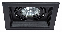 A6661PL-1BK Arte Lamp Canis встраиваемый точечный светильник с зеркальным кольцом