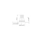 F009 Tekna FLATSPOT 2 - Встраиваемый светодиодный светильник TRIMLESS LED CITIZEN — фото 1