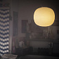 FN274007LD_10 Foscarini Gem SP LED большая дизайнерская люстра со сферическим плафоном белый — фото 4