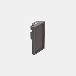 267227 Ideal lux Ego высокая заглушка без отверстия для алюминиевого профиля