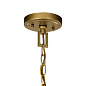 Morrigan 21" 3 Light Foyer Pendant Natural Brass подвесной светильник 42499NBR Kichler — фото 3