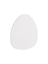 Sandy White Aluminium LED 12Watt 230 Volt 785Lm IP20 3000K L: 24.8 W: 3.5 H: 23.9 cm