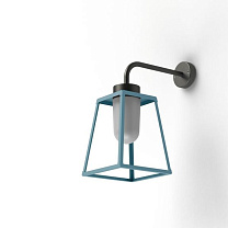 Lampiok 1 N° 5; Frosted glass E27 52W; Blue