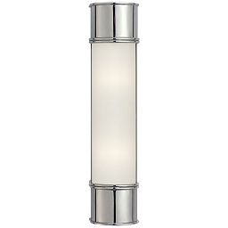 EU-CHD1552 Visual Comfort Oxford настенное бра с высоким вертикальным цилиндрическим плафоном в металлических обоймах