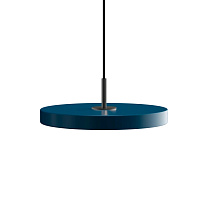 Asteria Mini Petrol Blue - Black Top 31 x 10,5 cm, 2.7m cordset